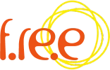 f.re.e event logo