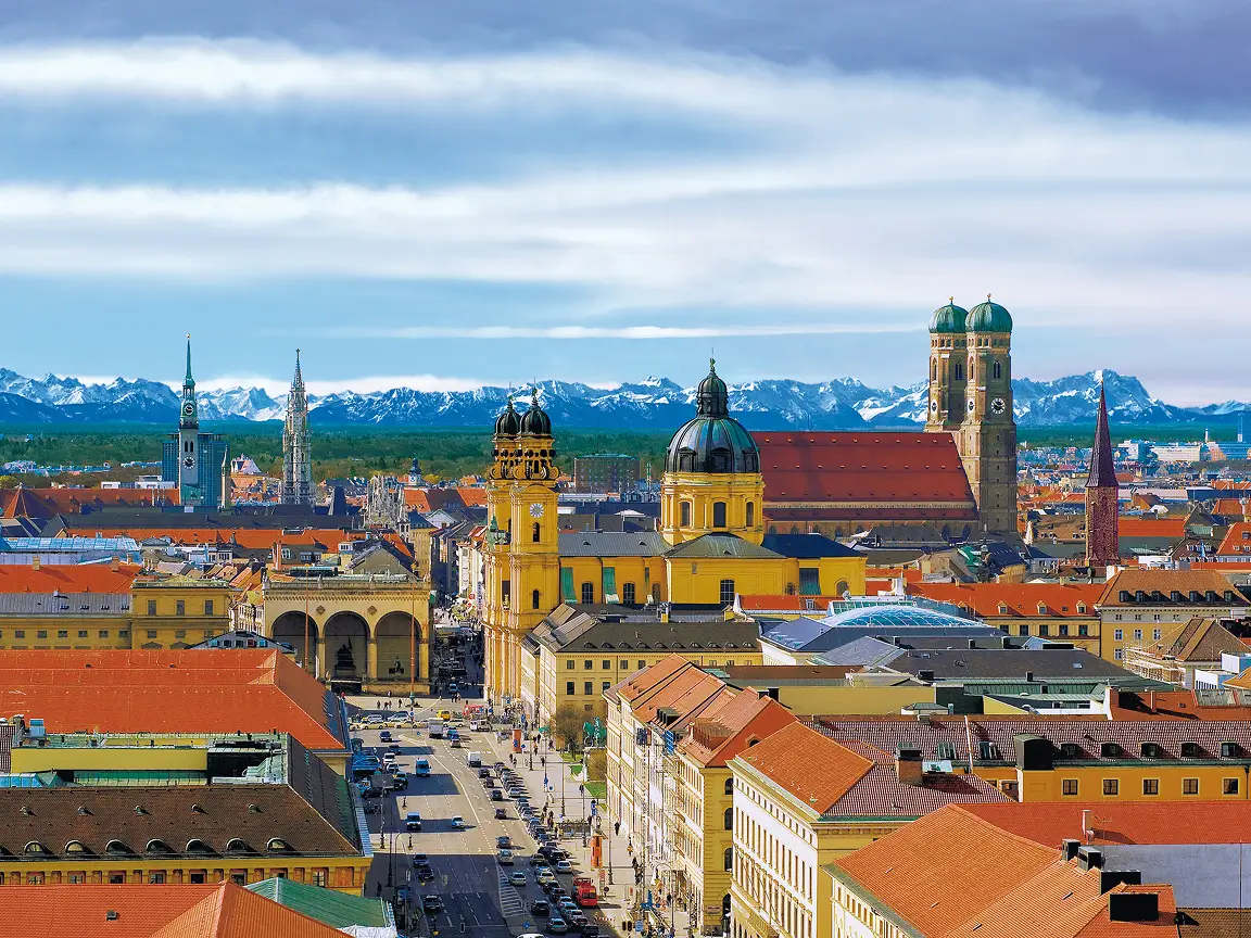 München Panorama Skyline
